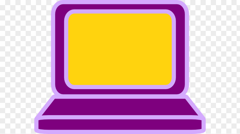 Purple Pc Clip Art Computer Monitors Image Desk PNG