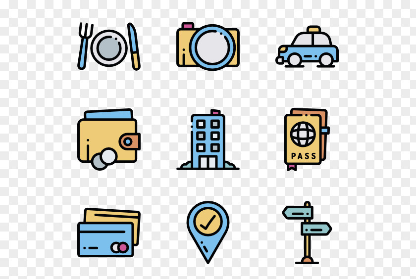 Travel Pack Clip Art PNG