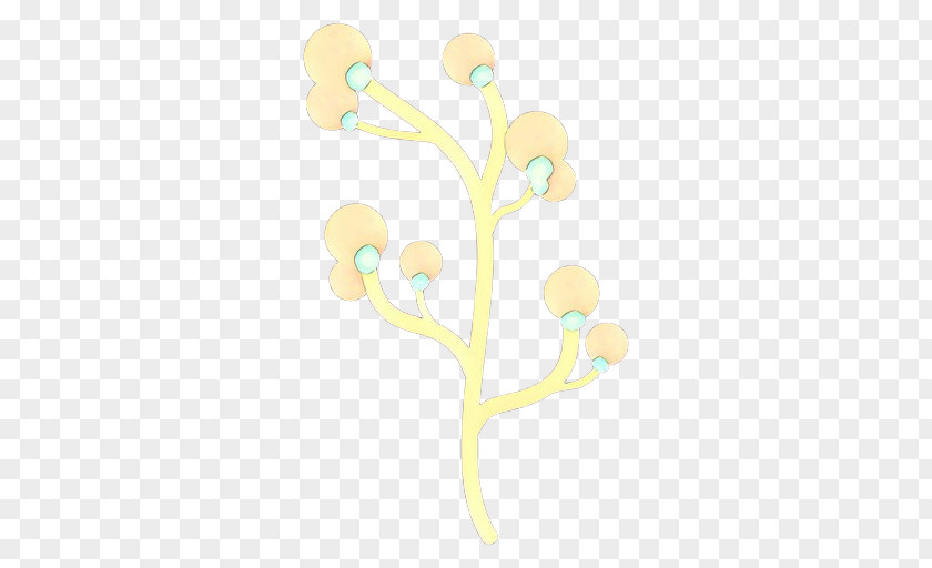 Beige Plant Yellow Branch PNG