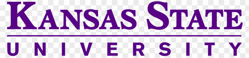 Kansas State University Logo Brand Font Purple PNG