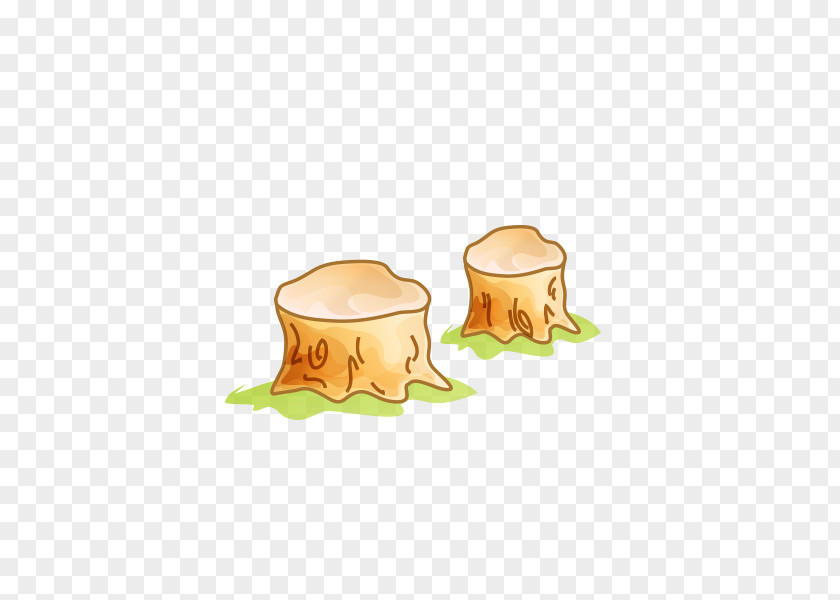 Tree Stump Cartoon PNG