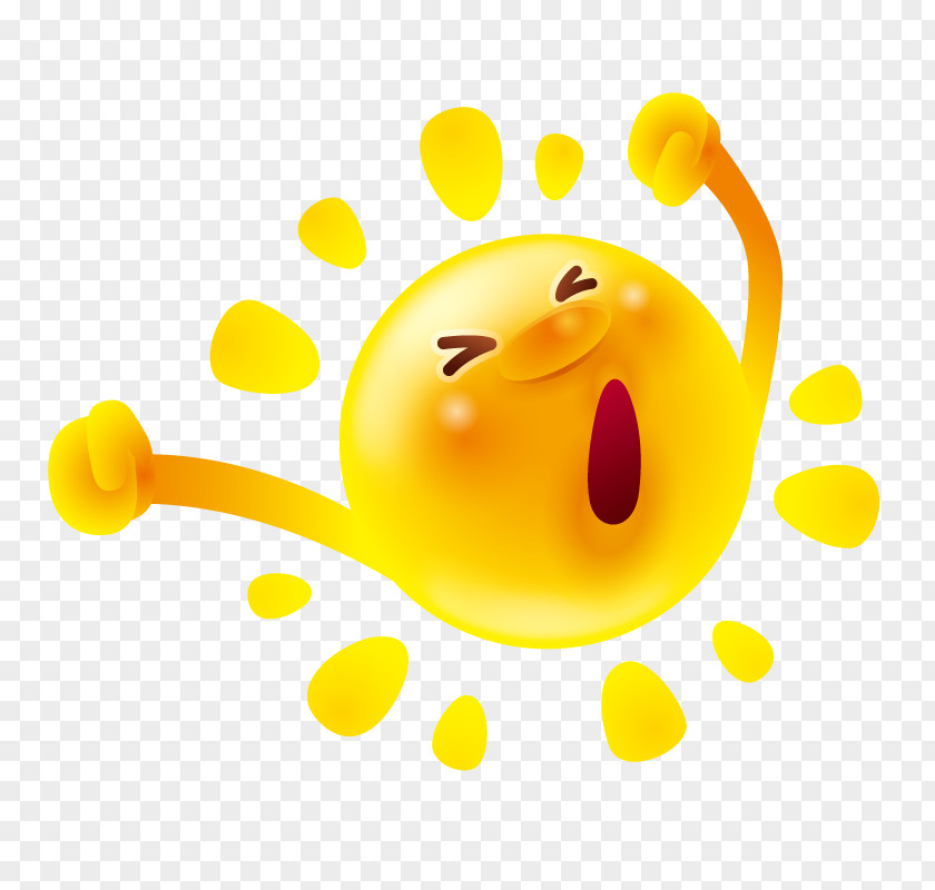 Animated Sun Vector Graphics Stock Illustration Yawn Clip Art PNG