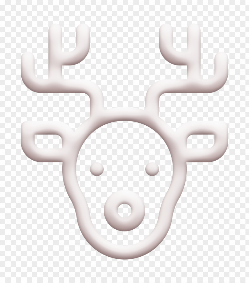Christmas Icon Reindeer Deer PNG