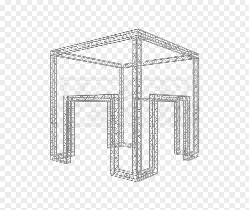 Exhibition Booth Design Truss Structure Trade Price PNG