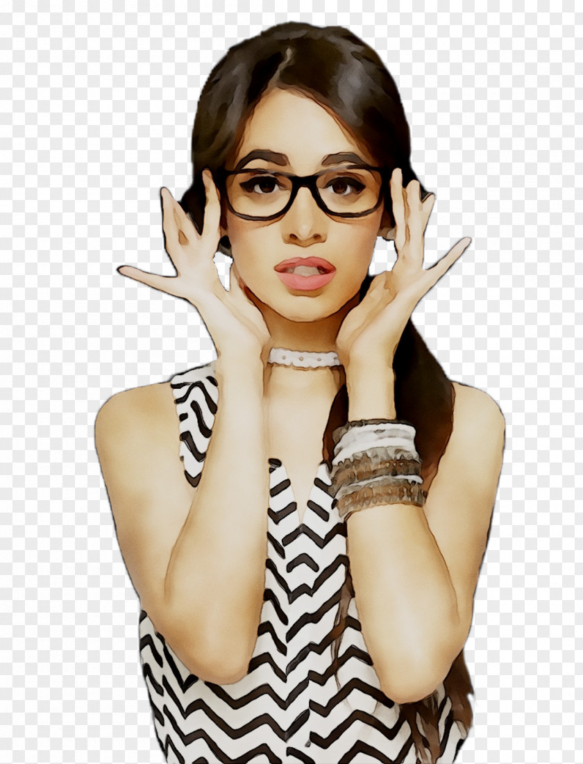 Model Camila Cabello PeekYou Florida Glasses PNG