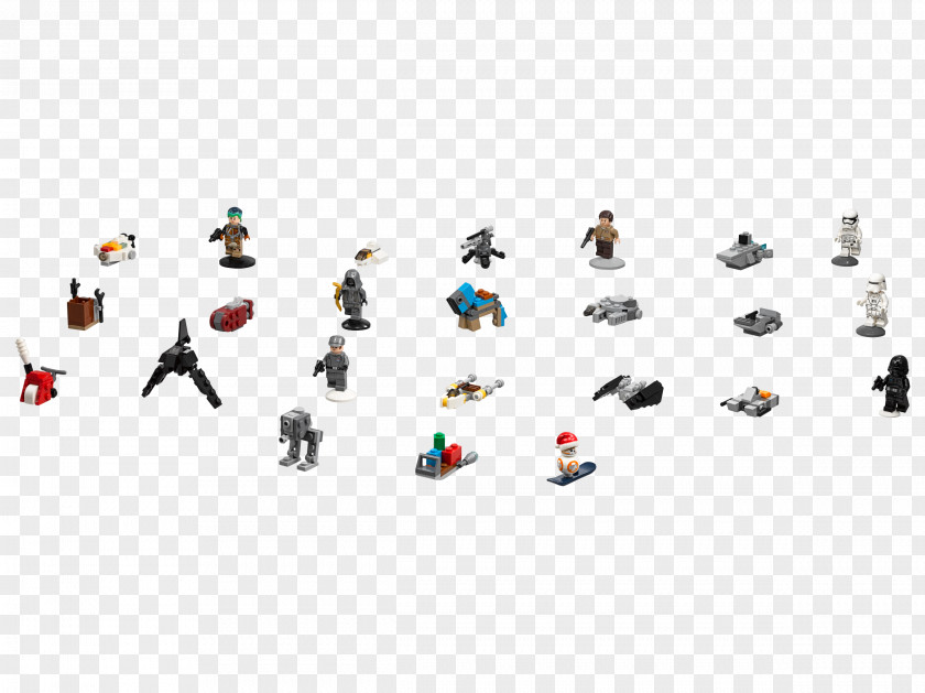 Star Wars Lego Minifigure Advent Calendars Toy PNG