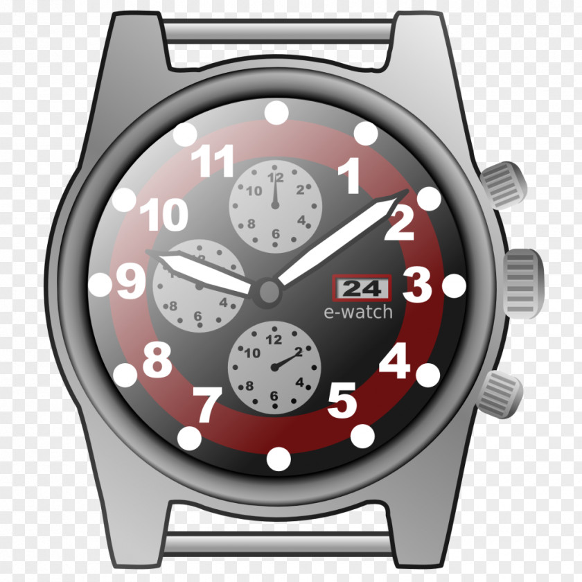 Watch Chronograph Chronometer Clip Art PNG