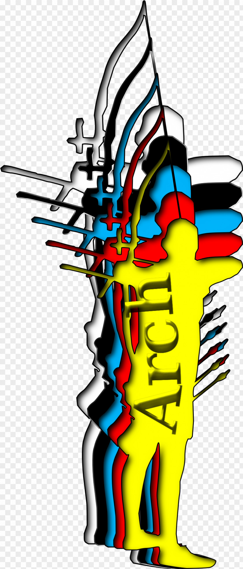 Archer Silhouette Archery Clip Art PNG