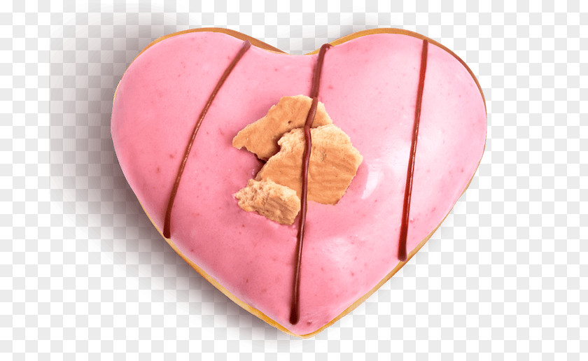 Pink Heart Donuts Krispy Kreme Dozen Tu Foto PNG