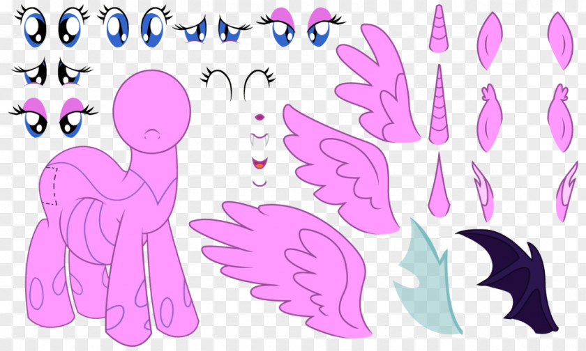 Unicorn Horn Pony Twilight Sparkle Rainbow Dash Pinkie Pie Winged PNG