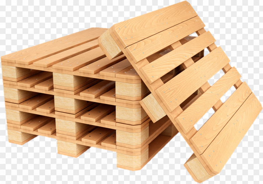 Wood Pallet Lumber Packaging And Labeling Industry PNG