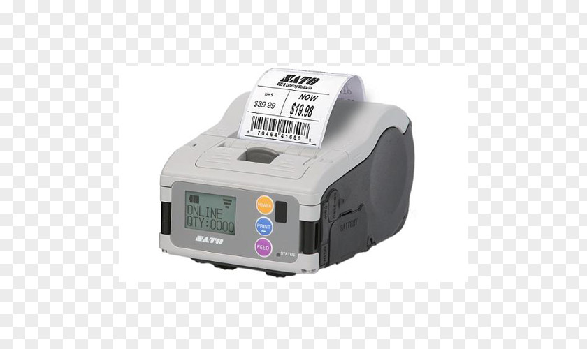 Barcode Printer Label PNG