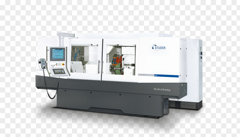 Cnc Machine Tool Grinding Computer Numerical Control Cylindrical Grinder PNG