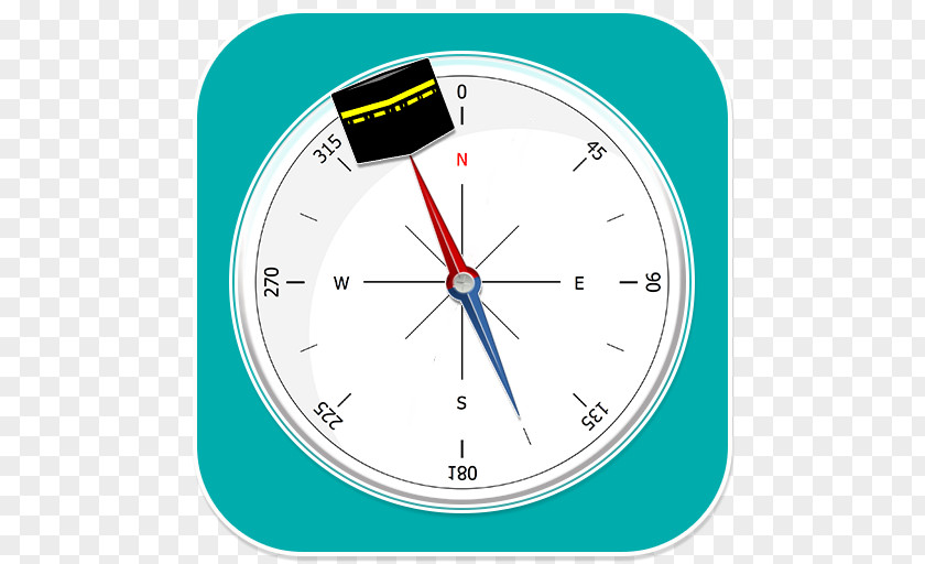 Compass Kaaba Qibla Prayer PNG