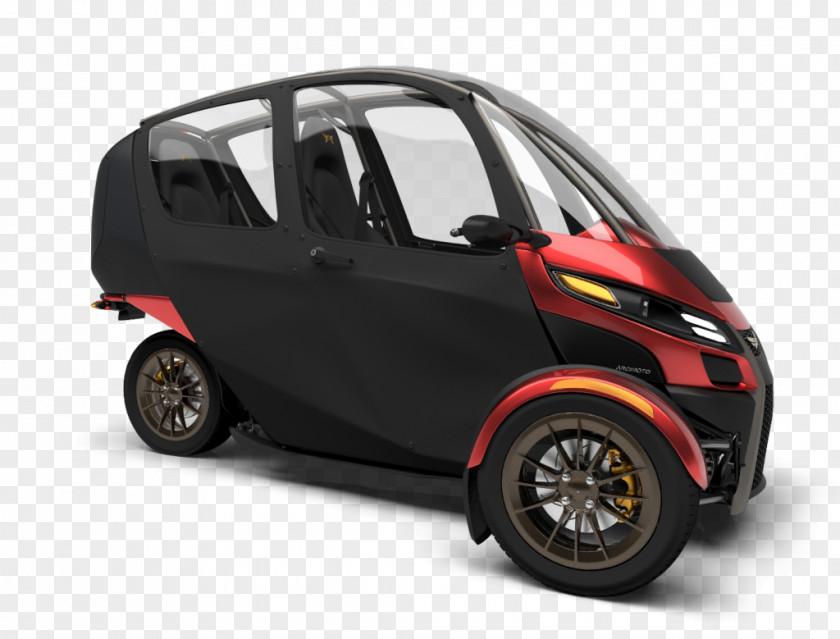 Electric Cars Vehicle Car Arcimoto Three-wheeler PNG