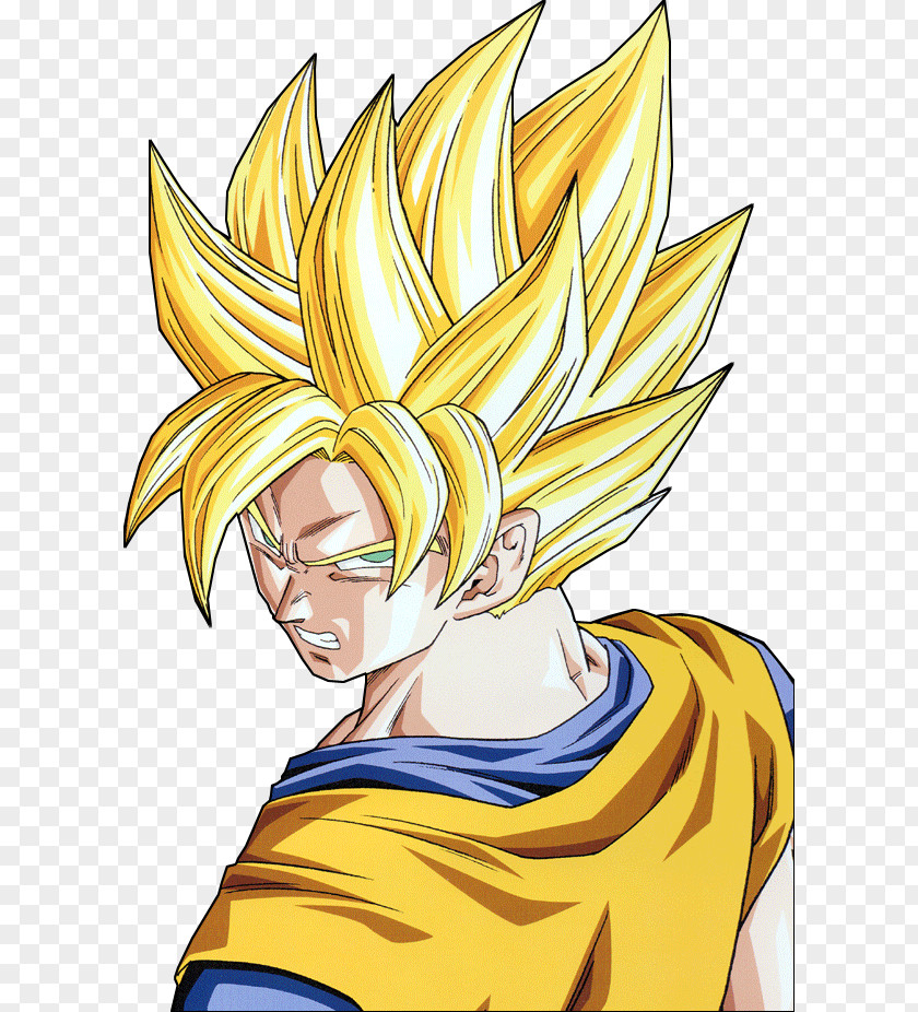 Goku Vegeta Liberty Spikes Hairstyle Super Saiyan PNG