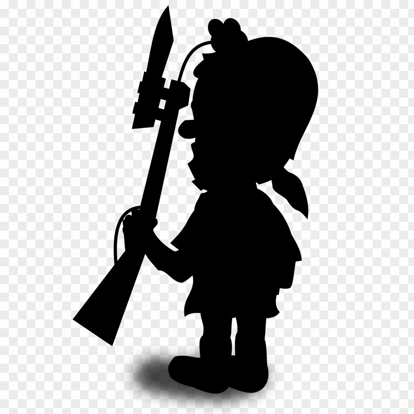 M Silhouette Character Clip Art Microphone Black & White PNG