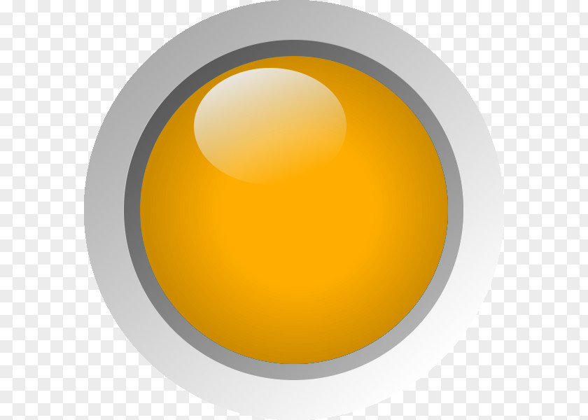 Amber Circle Sphere Yellow Font PNG