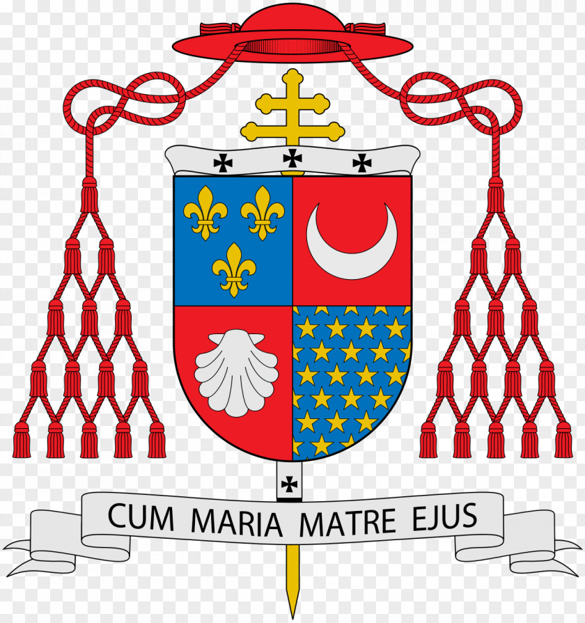 Cardinal Coat Of Arms Santa Lucia Del Gonfalone Teresa Al Corso D'Italia Galero PNG