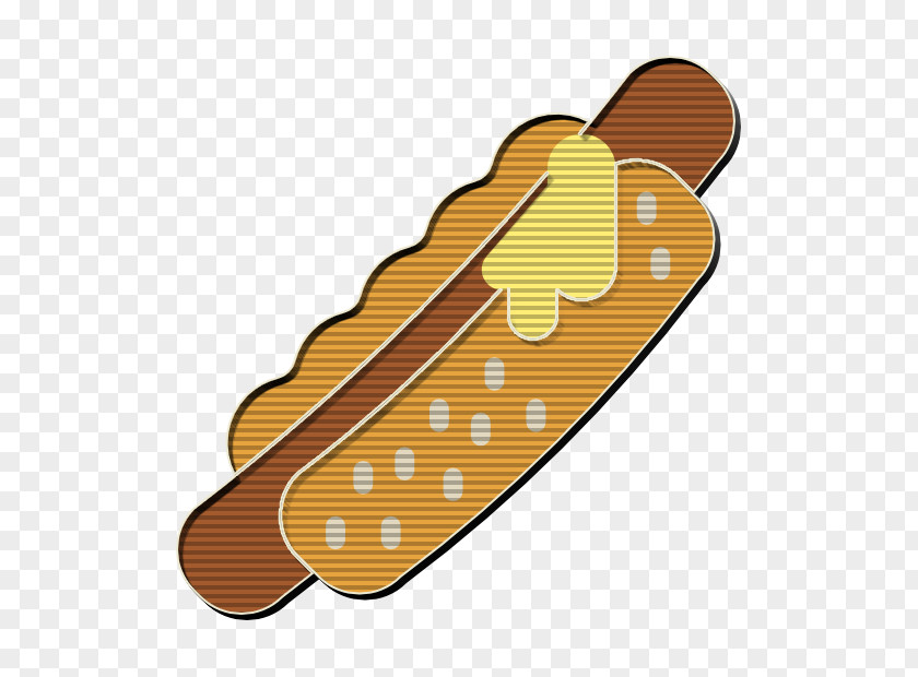 Gastronomy Set Icon Hot Dog Food PNG