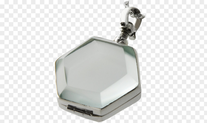 Hexagon Award Holder Locket Jewellery Charms & Pendants Sterling Silver PNG
