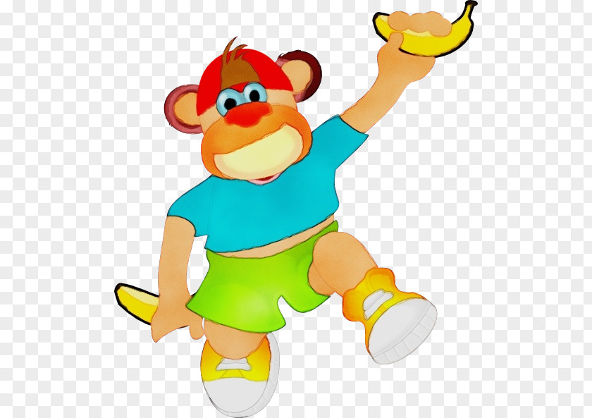 Mascot Stuffed Toy Monkey PNG
