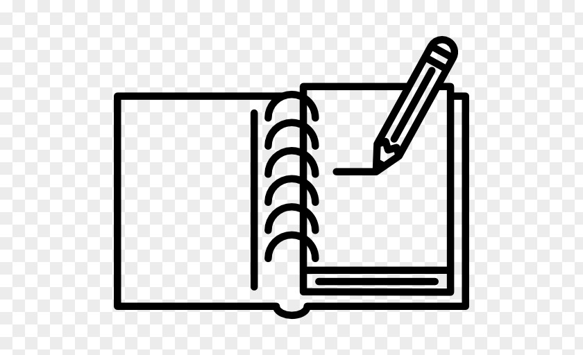 Pencil Sketchbook Clip Art PNG