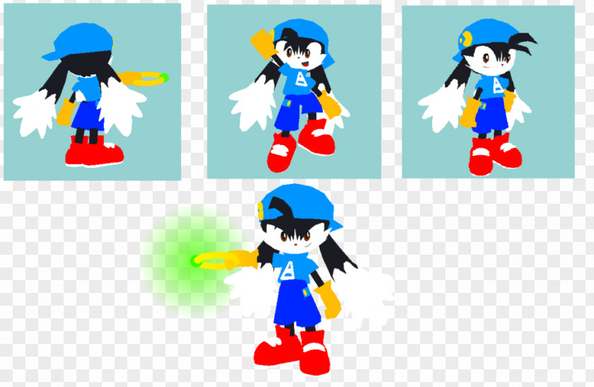 Sprite Klonoa: Door To Phantomile 3D Computer Graphics Wii Model Sheet PNG