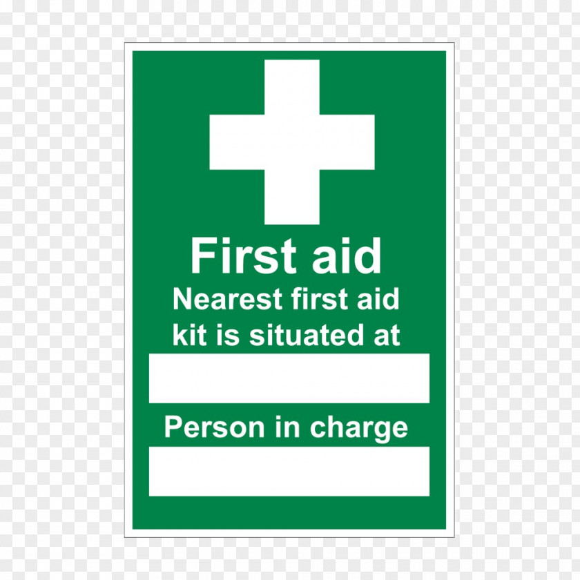 First Aid Kit Sign Kits Supplies Health And Safety Executive PNG