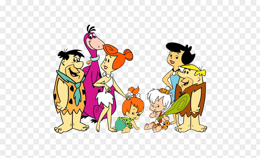 Flintstone Wilma Fred Bamm-Bamm Rubble Pebbles Flinstone Barney PNG