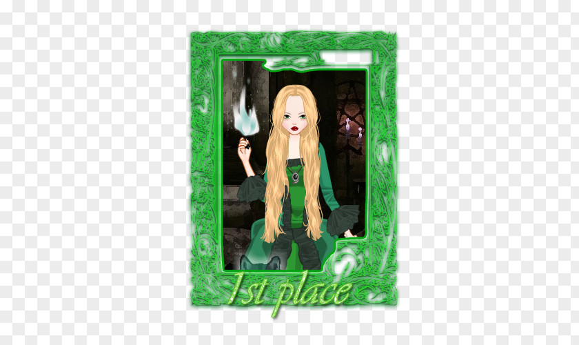 1st Place Green Picture Frames Doll PNG