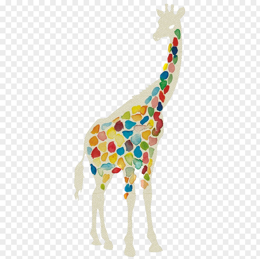 Giraffe The That Walked To Paris Deer Painting PNG