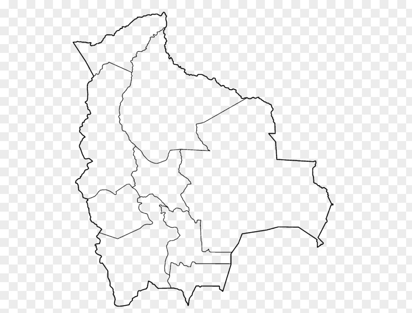 Normal Municipalities Of Bolivia Blank Map Mapa Polityczna PNG