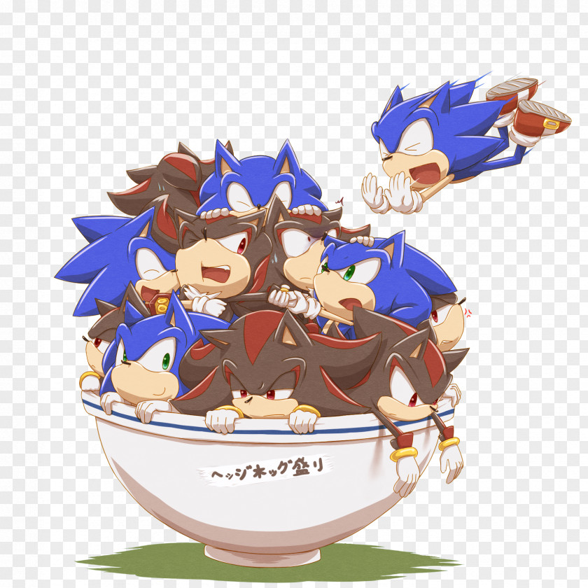 Sonic The Hedgehog Shadow Knuckles Echidna Tails PNG