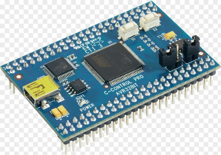 Bus Microcontroller Flash Memory 32-bit AVR32 C-Control PNG