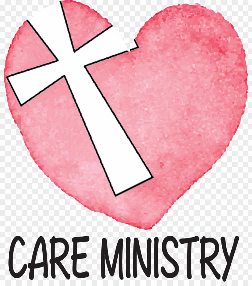 Care Ministry Pastoral Heart Valentine's Day Font PNG