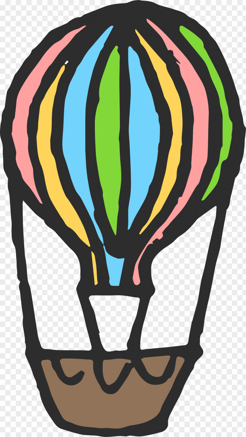Color Hot Air Balloon Orlando Mi Primer Beso Clip Art PNG
