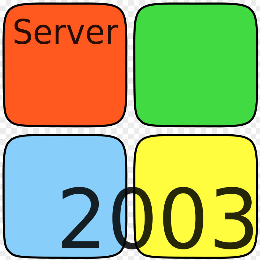 Colored Squares Windows 3.1x 3.0 95 Microsoft PNG