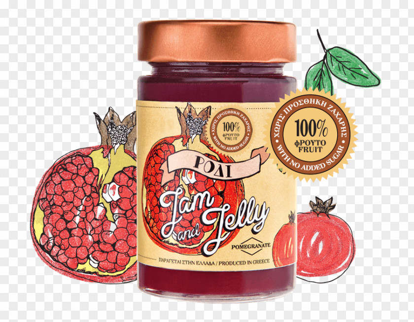 Pomegranate Fruit Preserves Gelatin Dessert Juice Spread PNG