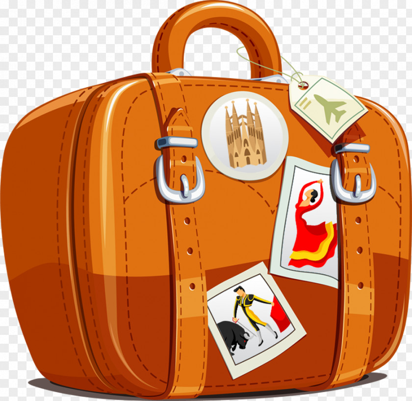 Suitcase Baggage Travel PNG