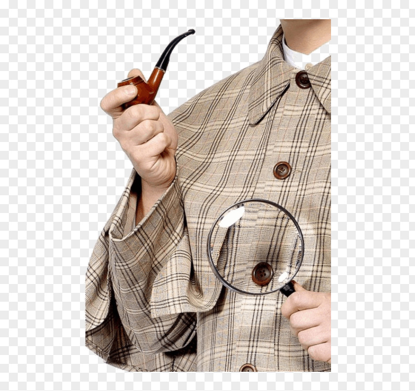 Cap Sherlock Holmes Museum Tobacco Pipe Costume Party PNG