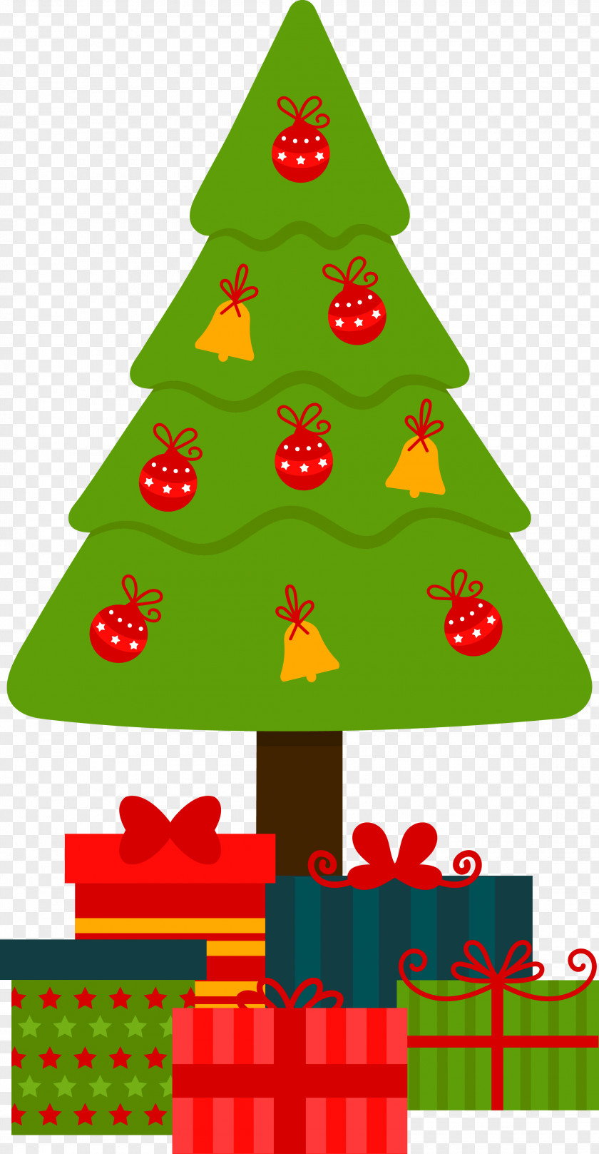 Christmas Tree Love Couple PNG