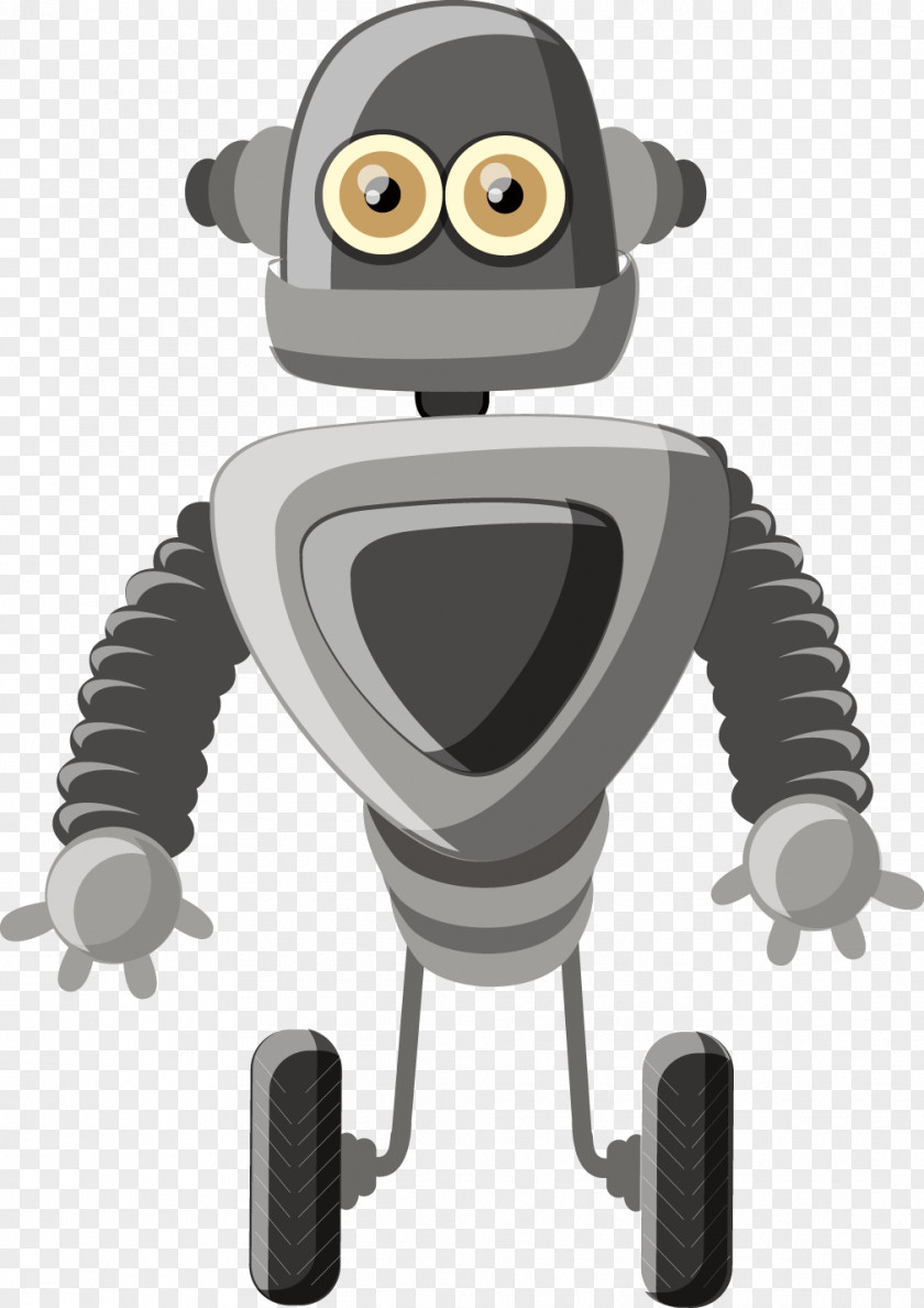 Gray Robots Slack Stand-up Meeting Robot Application Software PNG