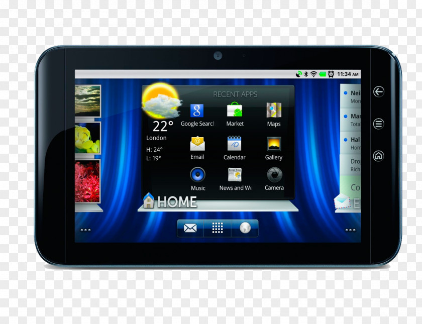 Reinstall The System Dell Streak Android Touchscreen Handheld Devices PNG