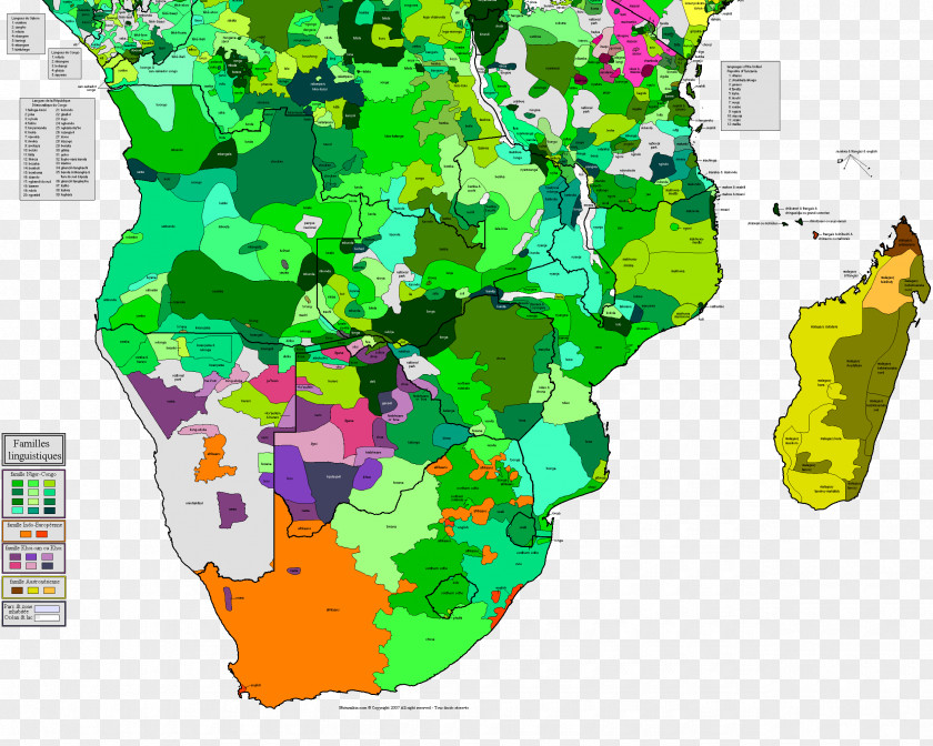 Africa Merged Graph Central Linguistic Map Linguistics Languages Of PNG