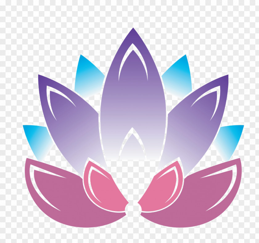 Aquatic Plant Flower Om Logo PNG