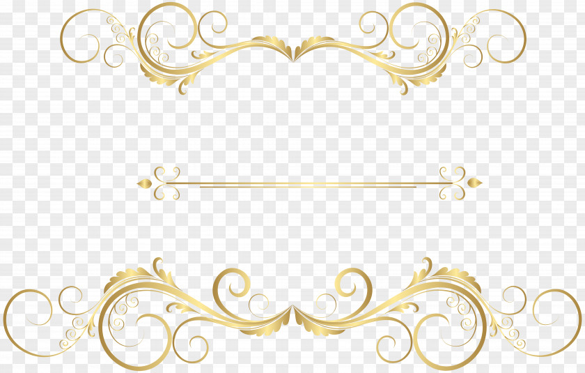 Dividers Ornament Clip Art PNG