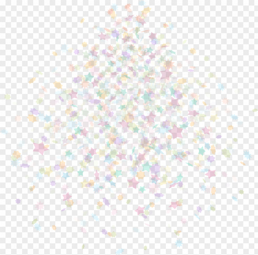 Dream Colorful Dots Glitter Petal Sky Pattern PNG