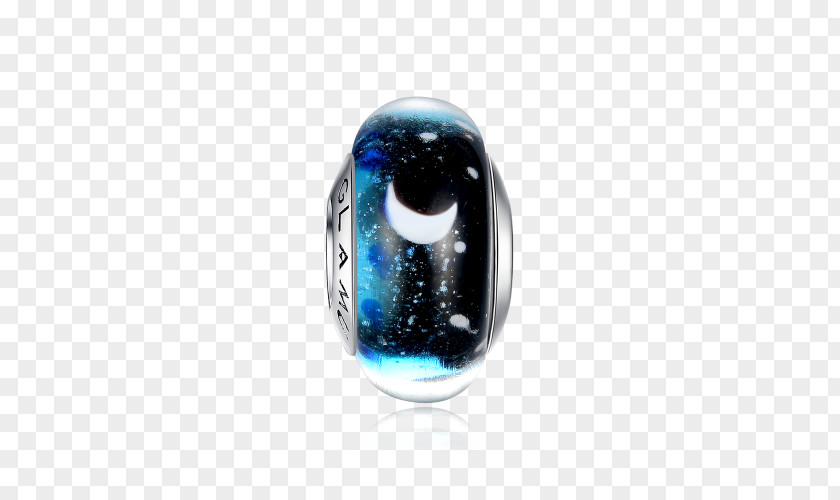 Glass Bead Charm Bracelet Jewellery Pandora Blue Gemstone PNG