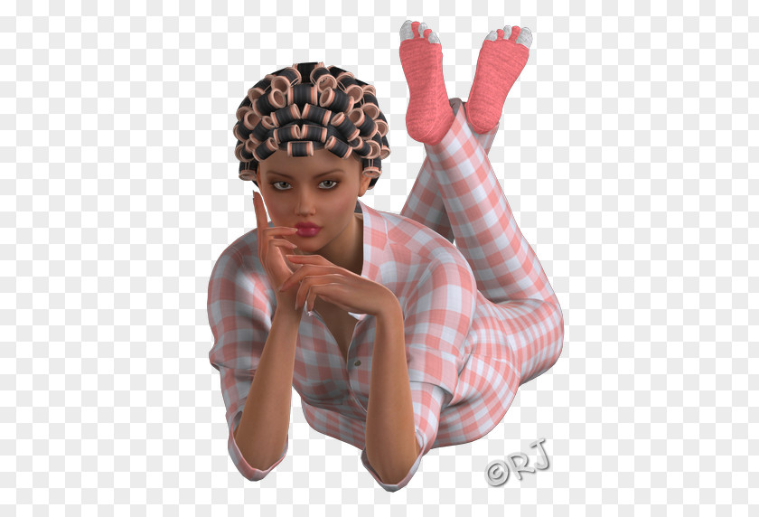 Pajama Party Finger Hat PNG